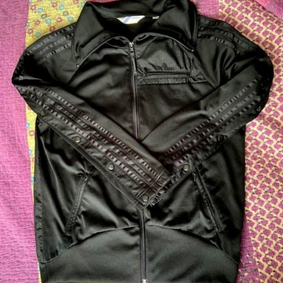 Adidas running jacket black size large - Picture 1 of 11